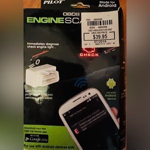 OBD II engine scanner